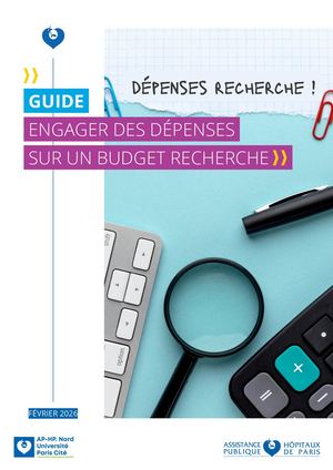 DRIS Economat recherche - guide - engager des dépenses