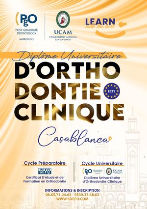 Diplôme Universitaire d’Orthodontie Clinique (DUOC)