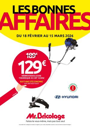 Mr Bricolage Les Bonnes Affaires février 2026