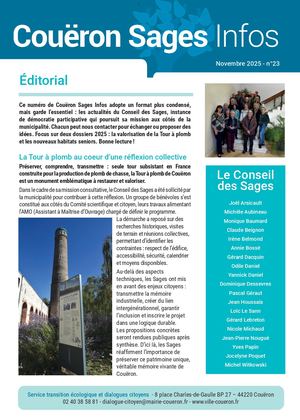 Couëron Sages Info - n°23 Novembre 2025