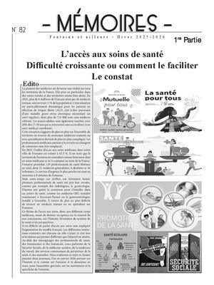 Bulletin Mémoires N°82