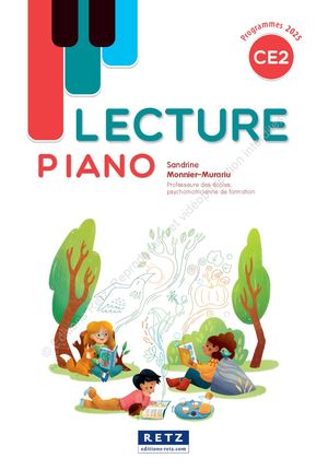 Manuel de l'élève - Lecture Piano CE2