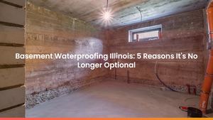 Basement Waterproofing Illinois: 5 Reasons It's No Longer Optional