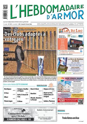 L'Hebdomadaire d'Armor n°3736 du samedi 21 février 2026