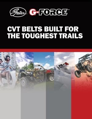 G Force Belt Portfolio Brochure