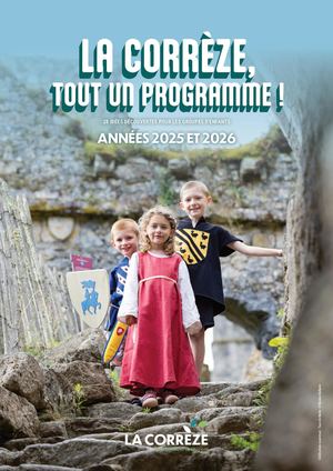 Brochure "La Corrèze tout un programme" 2025-2026