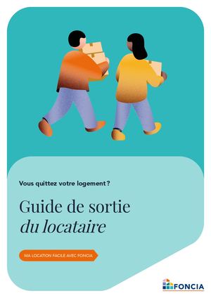 Guide de sortie du locataire Foncia