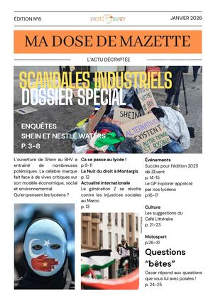 Ma dose de Mazette janv.2026