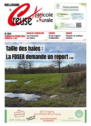 Creuse agricole n°2571