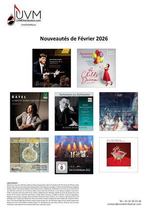 UVM Distribution : Nos Nouveautés du Mois de Février 2026