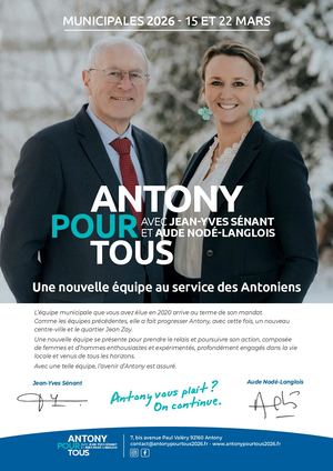 Présentation des colistiers 2026