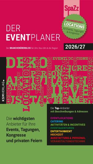 Der Eventplaner Ulm/Neu-Ulm 2026/27