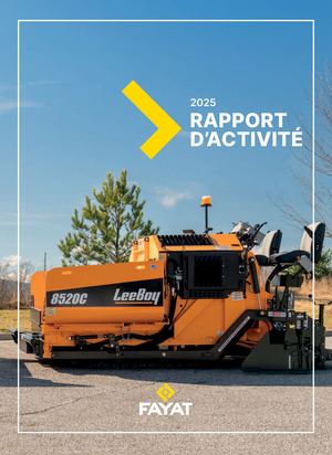 Rapport d'Activités 2025 Groupe Fayat