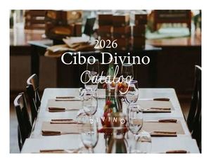 Cibo Divino Catalog 2026