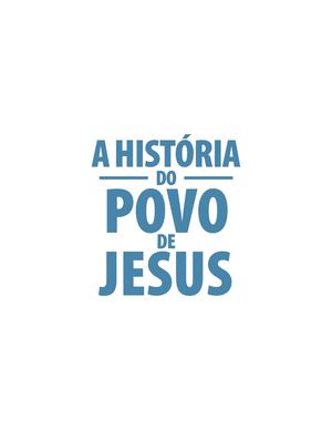 História Vol.1 - A História do povo de Jesus (Amostra )