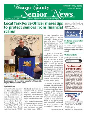 Feb - May 2026 Beaver County Senior News