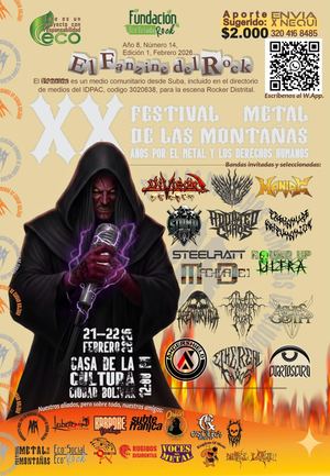 El Fanzine del Rock, edición XX años festival Metal de las Montañas 2026