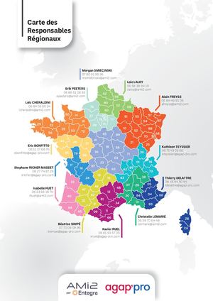 Carte des Délégués 2025