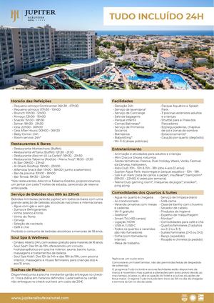 Factsheet Tudo Incluído - Jupiter Albufeira Hotel