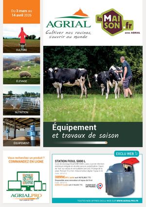 Agrial Pro 16p Mars 2026