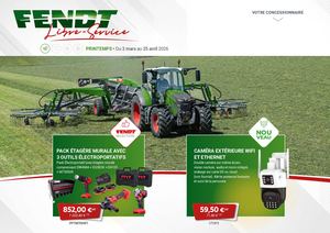 Fendt Libre Service Printemps 2026