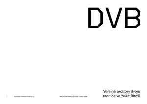 Veřejné prostory dvoru radnice v Bíteši