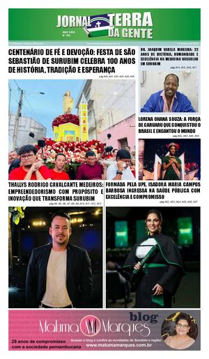 Jornal Terra Da Gente Edição Digital Nº 292