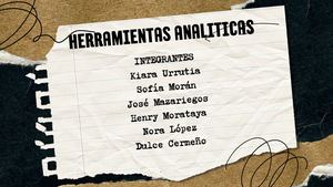 Herramientas Analiticas