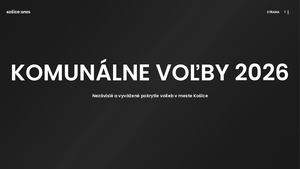 KOŠICE: DNES - VOĽBY 2026 - KOMUNÁL