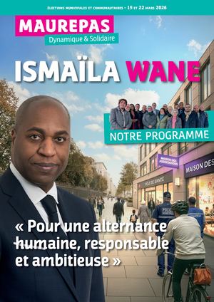 Programme d'Ismaïla Wane et de Maurepas dynamique et solidaire pour l'Élection municipale de 2026