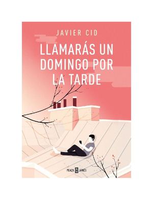 Llamarás Un Domingo Por La Tarde Javier Cid