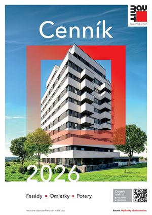 Baumit Cenník 2026