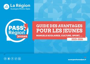 Guide Avantages PASS'Région jeunes 2025-20265