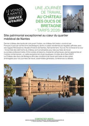 Château des ducs - Journée de travail