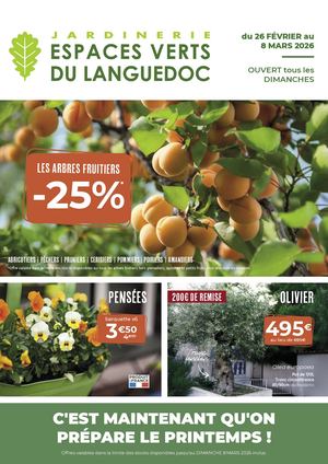 C'EST MAINTENANT QU'ON PRÉPARE LE PRINTEMPS !