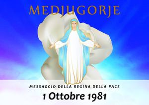 Messaggio della Madonna di Medjugorje del 1° ottobre 1981