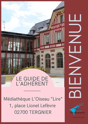 Médiathèque Tergnier Guide Adhérent 2026
