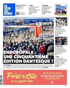 VDN 2026 02 15 Roubaix