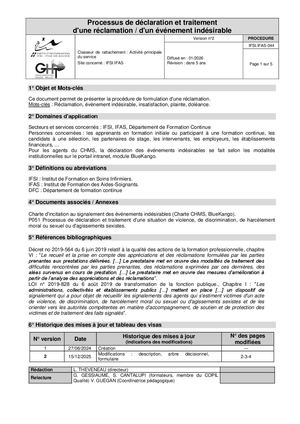 044 Procédure De Formulation D'une Réclamation V2