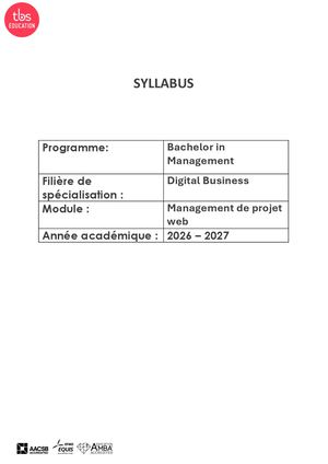 Management De Projet Web