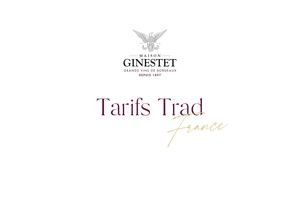 Tarifs Ginestet 2026