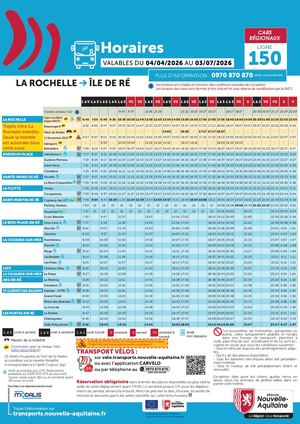 Ligne 150 Du 04042026 Au 03072026