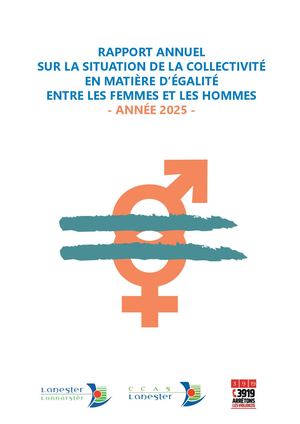Rapport égalité Femme/Homme 2025