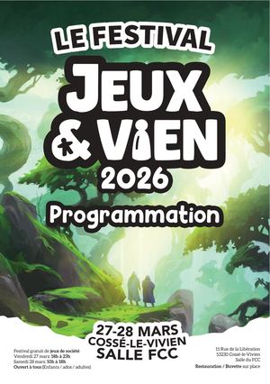 Programme Jeux&vien 2026
