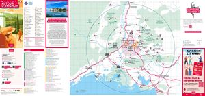 Carte Autour d'Avignon 2025