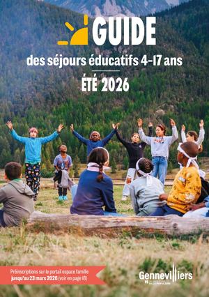Séjours éducatifs 4-17 ans - Été 2026
