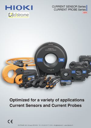 HIOKI Series Sensors Probes