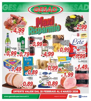 VOLANTINO OFFERTE GESAD
