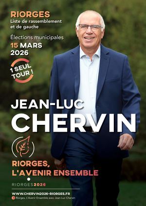 Riorges, l'Avenir Ensemble avec Jean-Luc CHERVIN