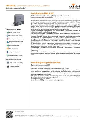SLEVO600